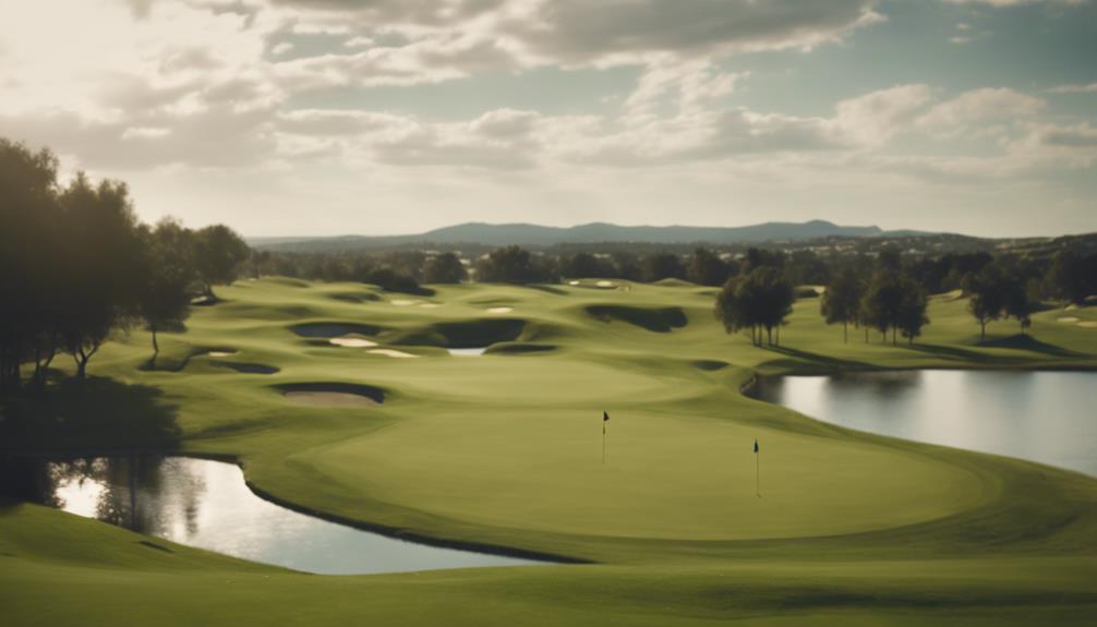 challenging course beautiful scenery