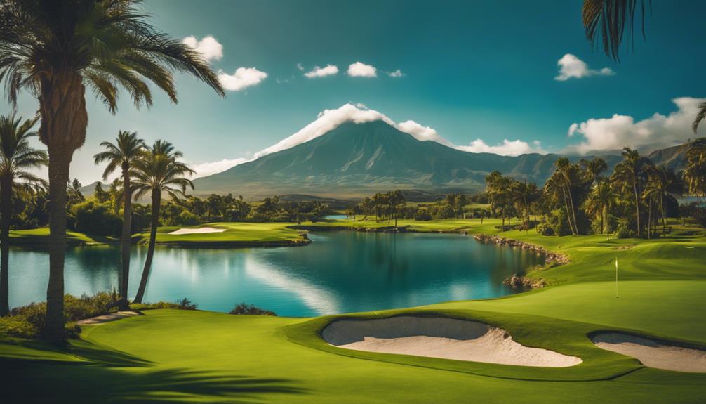 play golf in paradise