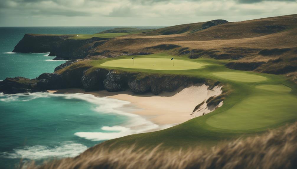 charming links in cornwall